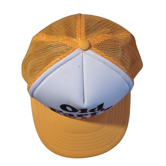 Old Farts Ex-Wife Mesh Trucker Cap Yellow White Adjustable Medium/Large Skater - Picture 6 of 6